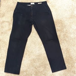 Black Men's Every Wear Slim Fit Chino Pants - Goodfellow & Co Size 34x30